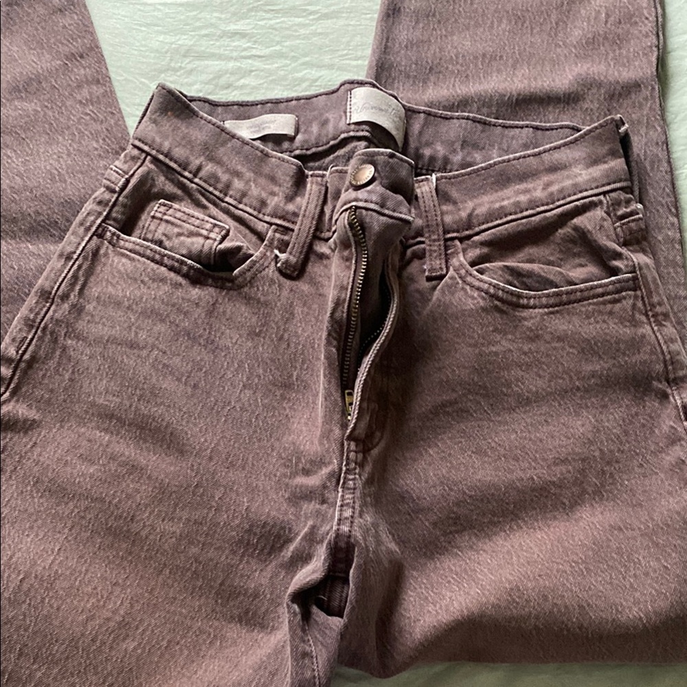 Universal Thread High Rise Purple Jeans